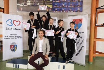 5 Participanți, 6 Medalii – Micii Shaolini din Baia Mare impresionează la Cupa României de Kung Fu