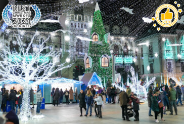 România dă cel mai frumos brad de Crăciun din Europa. Vezi unde se află „bradul cu ferestre”